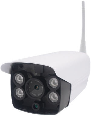 室外高清防水防尘无线摄像机(IR20M)/报警/TF卡存储